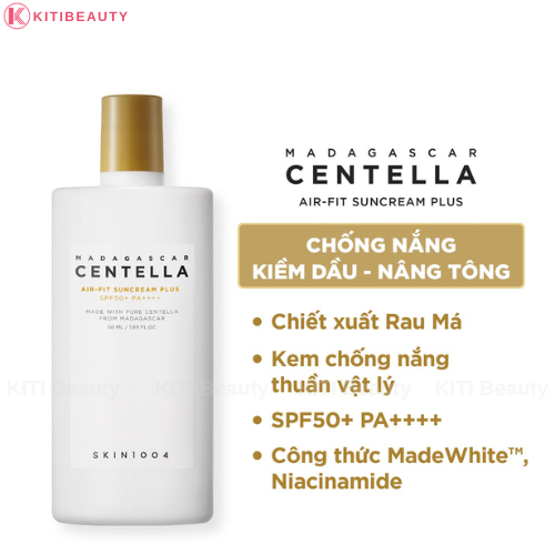 Kem Chống Nắng Cho Da Nhạy Cảm Skin1004 Madagascar Centella Air-Fit Suncream Plus SPF50+